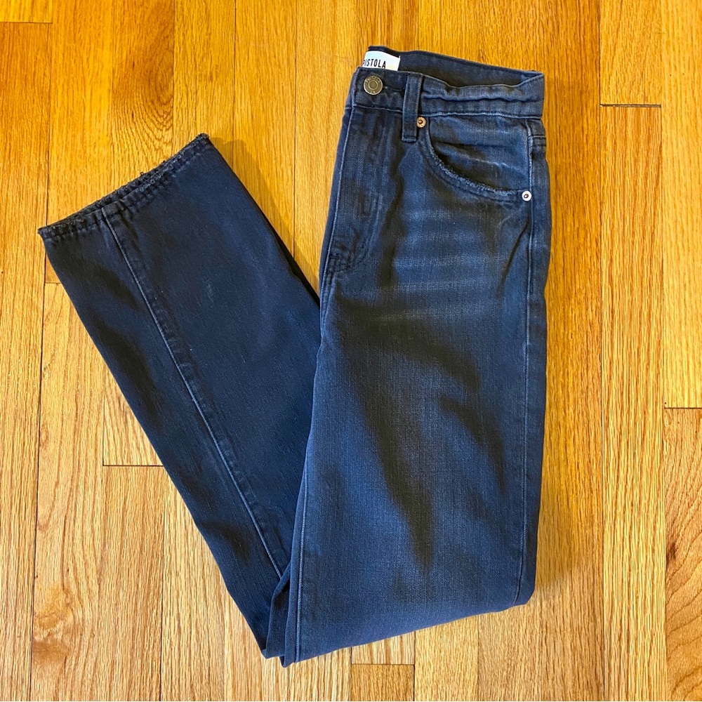 Pistola Cassie Super High Rise Straight Jeans 24